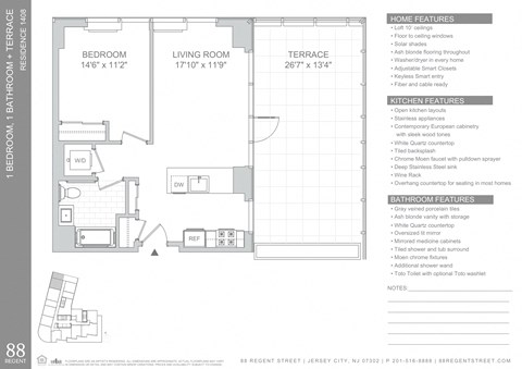 88 Regent Street Studio-2 Beds Apartment for Rent - Photo Gallery 58